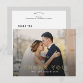 シンプルの結婚概要 ポストカード (正面/裏面)