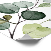 シンプルの結婚緑化の儀式 ポスター (角)