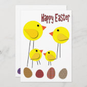 シンプルの老スタイル復活鶏と卵 シーズンカード (正面/裏面)