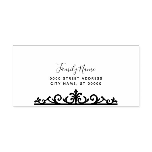 シンプルの自己墨込みゴム印 セルフインキングスタンプ (デザイン)