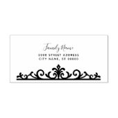 シンプルの自己墨込みゴム印 セルフインキングスタンプ (デザイン)