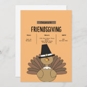 シンプルの親睦 招待状 (正面/裏面)