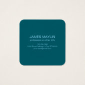 シンプルはっきりしたカスタマイズモノグラムの名 (裏面)