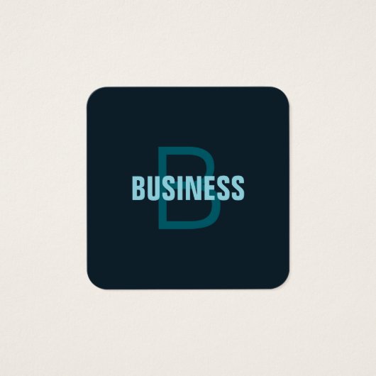 シンプルはっきりしたカスタマイズモノグラムの名 (正面)