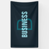 シンプルはっきりしたカスタマイズモノグラムの名 横断幕 (縦)