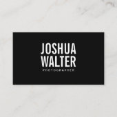 シンプルはっきりした 名刺 (正面)