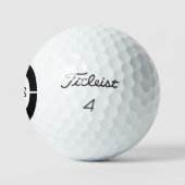 シンプルはっきりしたMonogram Titleist Pro V1 ゴルフボール (ロゴ)