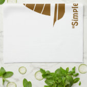 シンプルはキッ最高のチンのタオル キッチンタオル (折り畳み)