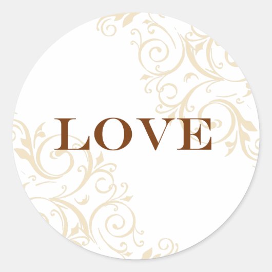 シンプルはステッカー渦巻きます ラウンドシール (正面)