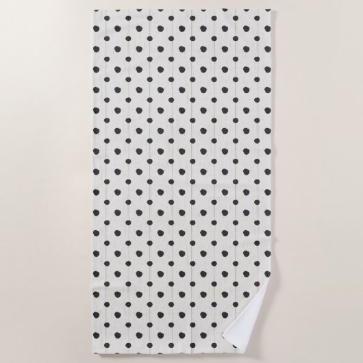 シンプルはステップ3に署名します ビーチタオル (正面)