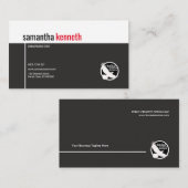 シンプルは一流CEOの議長に2ある調子を与えました 名刺 (正面/裏面)