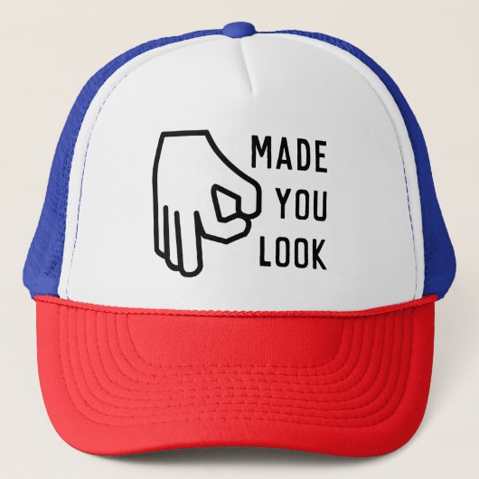 シンプルは一見の手ぶりの円を作りました キャップ (正面)