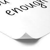 シンプルは十分引用文 ポスター (角)