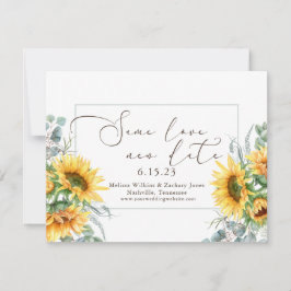 シンプルひまわり同恋新日 セーブザデート