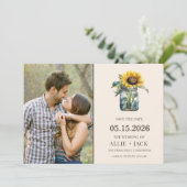 シンプルひま素朴結婚り写真 セーブザデート (スタンド正面)