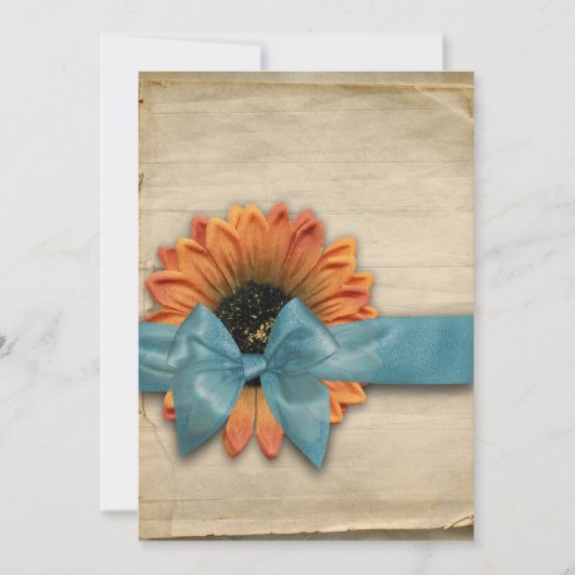 シンプルひオーガニックまわり 招待状 (正面)