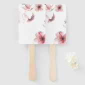 シンプルまだエレガントさくらんぼ |ハンドファン ハンドファン (正面&裏面)