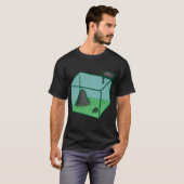 シンプルアクアスケープ Tシャツ (正面フル)