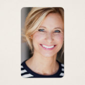 シンプルアコーン写真記念カード (正面)