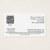 シンプルアスリート対応プロモーションギフト券カード (裏面)