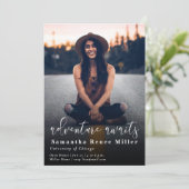 シンプルアドベンチャーが写真卒業を待つ 招待状 (スタンド正面)