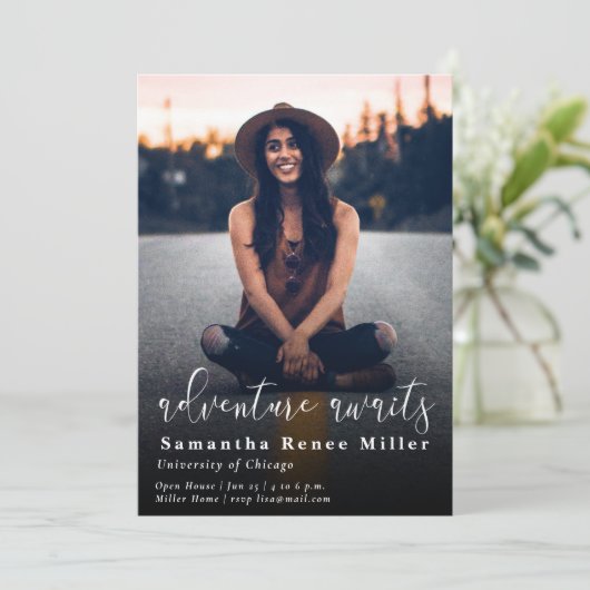 シンプルアドベンチャーが写真卒業を待つ 招待状 (スタンド正面)