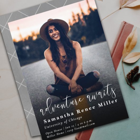 シンプルアドベンチャーが写真卒業を待つ 招待状