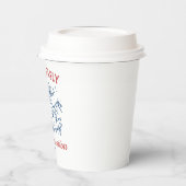 シンプルアドベンチャーキャンピングファミリーロードトリップ 紙コップ (左)