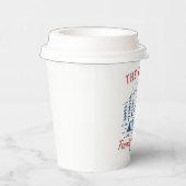 シンプルアドベンチャーキャンピングファミリーロードトリップ 紙コップ (右)