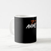 シンプルアニメ恋人デザイン コーヒーマグカップ (正面左)
