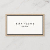 シンプルアポイントメントカード 名刺 (裏面)