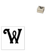 シンプルアルファベットの文字を選択 ラバースタンプ (押印)