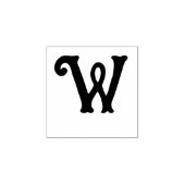 シンプルアルファベットの文字を選択 ラバースタンプ (インプリント)