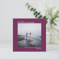 シンプルアートミニマル写真カシス結婚パープル
