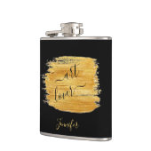 シンプルアートラバーミニマルデザインフラスコ フラスク (左)