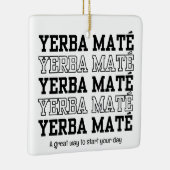 シンプルイェルベやる気を起こさせるメトカスタム文字 セラミックオーナメント (右)