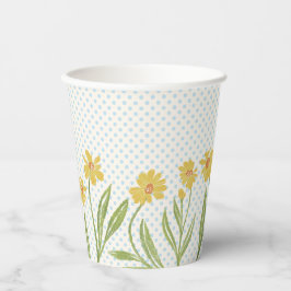 シンプルイエローコンフォレア 紙コップ