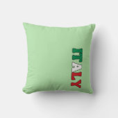 シンプルイタリモダンア国旗のアパレル クッション (正面)