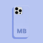 シンプルイニシャルモダンモノグラム iPhone 15 PRO MAXケース<br><div class="desc">シンプルイニシャルモダンモノグラム電話ケース。独自のiPhoneパーソナライズされたケースを作成しカスタムて、イニシャル名。</div>