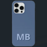 シンプルイニシャルモダンモノグラム iPhone 15 PRO MAXケース<br><div class="desc">シンプルイニシャルモダンモノグラム電話ケース。独自のiPhoneパーソナライズされたケースを作成しカスタムて、イニシャル名。</div>