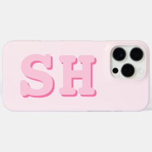シンプルイニシャルモノグラム iPhone 16 PRO MAXケース