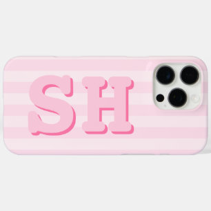 シンプルイニシャルモノグラム iPhone 16 PRO MAXケース