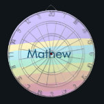 シンプルイニシャル文字モノグラムあなたの名前を追加する ダーツボード<br><div class="desc">デザイン</div>
