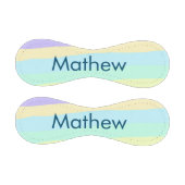 シンプルイニシャル文字モノグラムあなたの名前を追加する 野球ボール (パネル)