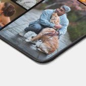 シンプルイレブンファミリーフォトコラージデスクマット デスクマット (コーナー)