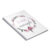 シンプルインスパイアの肯定でたくさんだ ノートブック (右側)