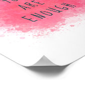 シンプルインスパイア君は断言引用文 ポスター (角)