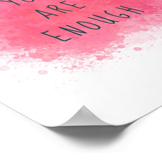 シンプルインスパイア君は断言引用文 ポスター (角)