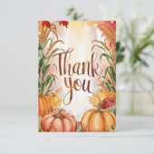 シンプルウィズ秋秋 サンキューカード (スタンド正面)