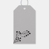 シンプルウィンターベリー ギフトタグ (裏面)